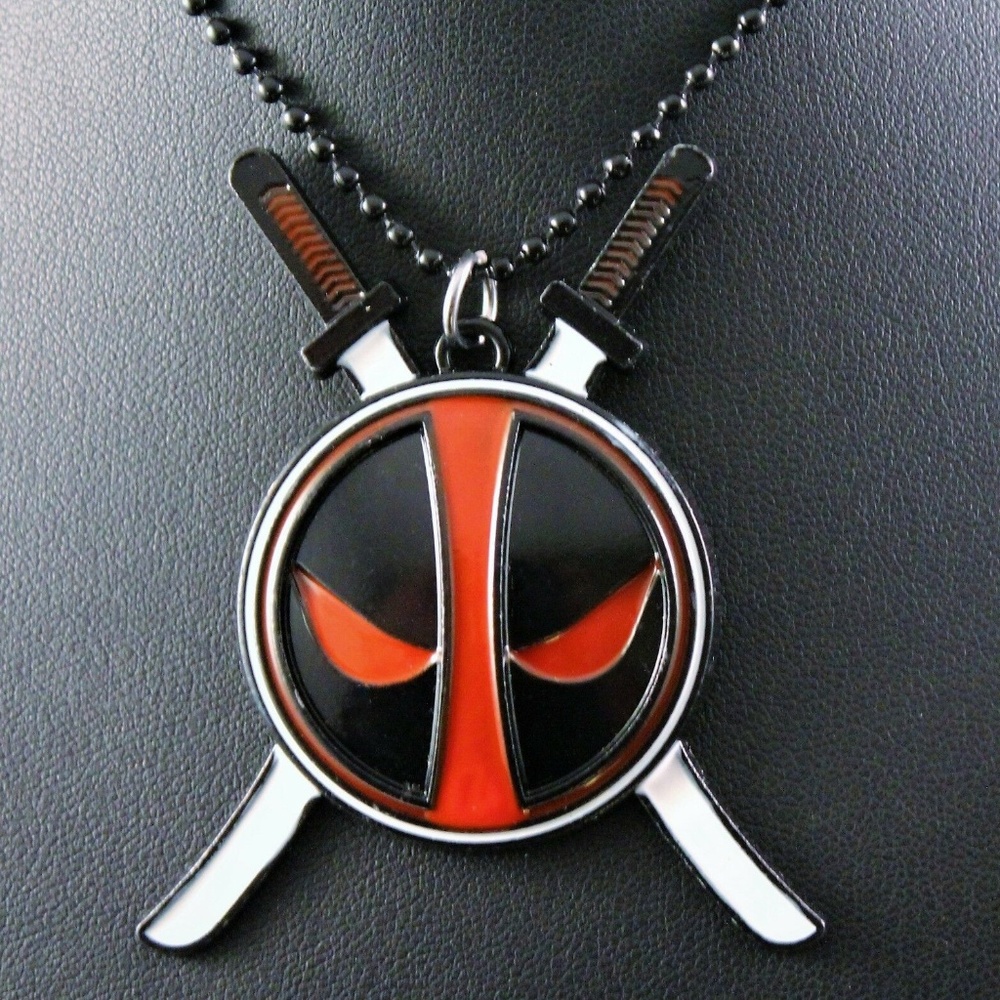 Marvel Deadpool/Wade Wilson Pendant Necklace